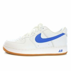 【中古】ナイキ NIKE  Air Force 1 Low Color of the Month スニーカー シューズ US10 28cm 白 青 DJ3911-101 メンズ