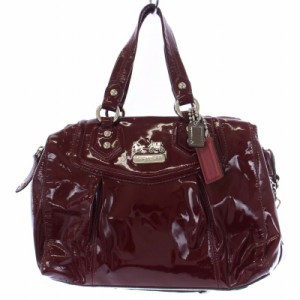 【中古】コーチ COACH ハンドバッグ ワンショルダーバッグ 2WAY レザー 赤 レッド 14322 /BM レディース