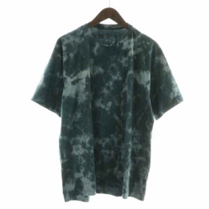 【中古】ダイリク タイダイパックT Tie Dye Pack Tee Tシャツ カットソー 半袖 クルーネック L グレー C-15