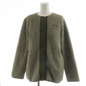 【中古】パタゴニア Patagonia 22AW ガールズ ロス ガトス カーディガン フリースジャケット XXL ライトグリーン