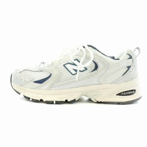 【中古】未使用品 ニューバランス NEW BALANCE MR530KA スニーカー シューズ 23.0cm グレー 紺 ネイビー