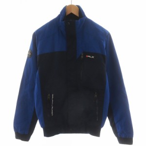 【中古】アールエルエックス ラルフローレン RLX RALPH LAUREN ジャケット ナイロン ロゴ XS 紺 ネイビー 青