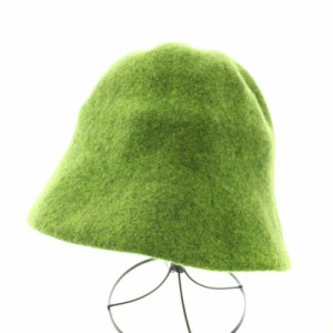 【中古】コプカアクセサリーズ kopka  ACCESSORIES Clochard Hat クロシャードハット 帽子 ウール 緑 グリーン