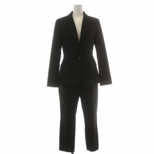 【中古】ザ・スーツカンパニー THE SUIT COMPANY she スーツ テーラードジャケット 上下 2点セット パンツ 38 黒