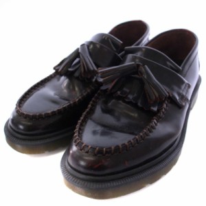 【中古】ドクターマーチン DR.MARTENS ローファー スリッポン レザー UK5 24cm 茶 レディース