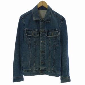 【中古】アーペーセー A.P.C. デニムジャケット Gジャン ジージャン XXS 青 ブルー /FQ メンズ