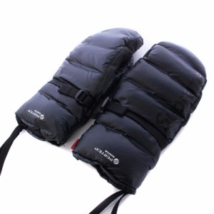 【中古】シュプリーム SUPREME 23FW Featherweight Down Mittens ダウンミトン グローブ 手袋 S 黒 ブラック