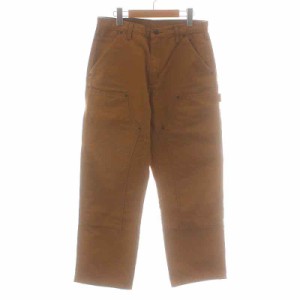 【中古】カーハート ルーズフィットダブルニーペインターパンツ FRONT UTILITY WORK PANT ワークパンツ 30×30 M 茶