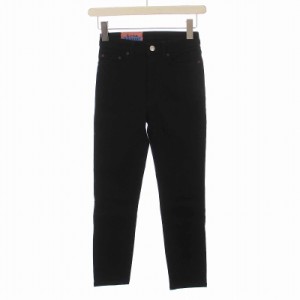 【中古】アクネ ストゥディオズ Acne Studios Bla Konst PEG デニムパンツ ジーンズ スリム スキニー W23 L30 黒