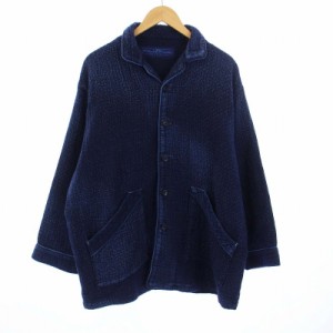 【中古】ポータークラシック Porter Classic 23SS NEW SASHIKO PAJAMA CARDIGAN パジャマカーディガン ジャケット 2