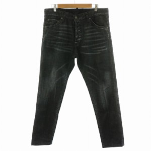 【中古】ディースクエアード DSQUARED2 18SS Cool Guy Jean クール ガイ デニムパンツ ジーンズ ジーパン 50 L 黒