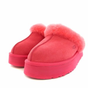 【中古】UGG australia Disquette ムートンスリッパ サボサンダル ムートン USA9 26.0cm ピンク 1122550 レディース