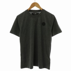 【中古】ハイドロゲン HYDROGEN Tシャツ カットソー 半袖 スカル コットン S グレー /AN28 メンズ