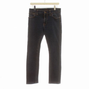 【中古】ヌーディージーンズ nudie jeans デニムパンツ THIN FINN 32 インディゴ /☆G メンズ