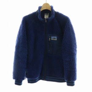 【中古】パタゴニア 子供服 ジュニア 07年製 レトロX フリースジャケット ブルゾン XL 14 150cm 青 65563 キッズ