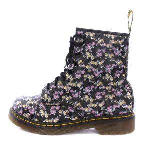 ドクターマーチン 花柄 フラワープリント 厚底 かび臭い