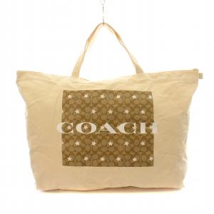 極美品 coach ボストンバッグ 2way シグネチャー ロゴ 旅行鞄 コーチ