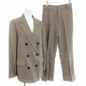 Burberrys バーバリー 千鳥格子柄 ダブルスーツ セットアップ グレー