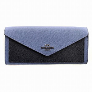 ☆新品 未使用☆COACH コーチ 長財布 チェック バイカラー
