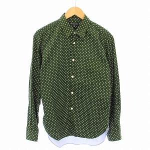 極美品✨ トリココムデギャルソン チェック柄 グリーン 半袖 Tシャツ 緑 コム ギャルソン ドット シャツの通販｜au PAY マーケット