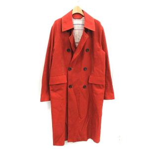 中古 アクネ ストゥディオズ Acne Studios 18aw トレンチコート オーバーシルエット ロング 46 赤 Nt30 メンズの通販はau Wowma ワウマ ブランド古着のベクトル 商品ロットナンバー