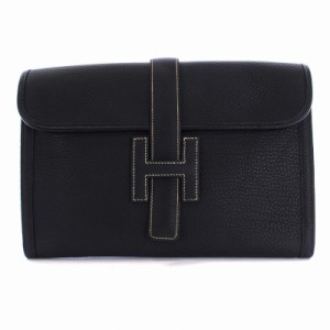 HERMES エルメス  ジップタブレット クラッチバッグ 070227CK ヴォーエプソン   ブルーエレクトリック シルバー金具  ジップコンピューター L字ファスナー セカンドバッグ ポーチ D刻印 【本物保証】