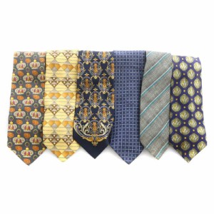 【中古】ジバンシィ GENTLEMAN 346 BROOKS BROTHERS LEONARD PARIS LANVIN GIANFRANCO FERRE ネクタイ マルチカラー