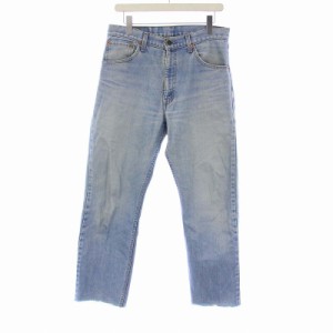 【中古】リーバイス Levi's 521 EUROPE ヴィンテージ デニムパンツ ジーンズ ストレート カットオフ W32 L32