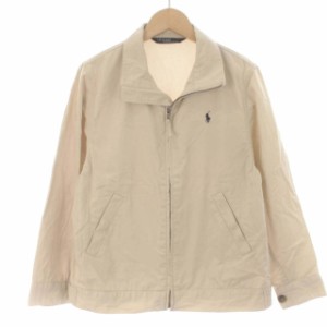 【中古】ポロ バイ ラルフローレン Polo by Ralph Lauren 子供服 ジュニア ワークジャケット 140 アイボリー