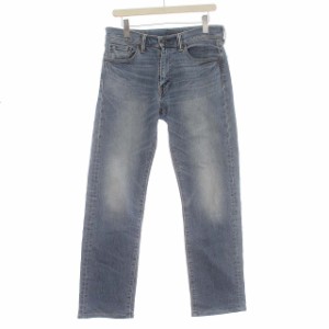 【中古】リーバイス Levi's 505 デニムパンツ USED加工 30 水色 ライトブルー /☆G ■GY21 メンズ