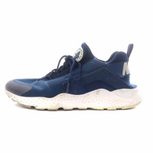 【中古】ナイキ NIKE AIR HUARACHE RUN ULTRA エア ハラチラン ウルトラ スニーカー シューズ 28.0cm 青