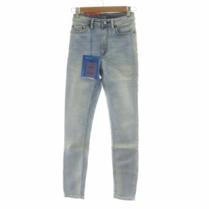 【中古】未使用品 アクネ ストゥディオズ Acne Studios Peg Lt Blue FW19 デニムパンツ ジーンズ ジーパン 25 S 水色