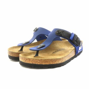 【中古】ビルケンシュトック BIRKENSTOCK × アーダーエラー ADER ERROR ギゼ タッチ Gizeh Tech 23.0cm 茶 青