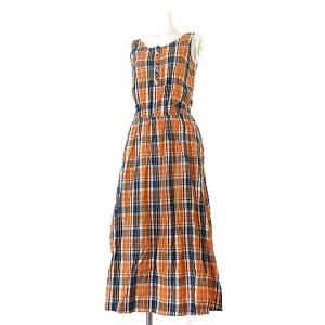 オレンジ チェック ワンピースの通販 Au Pay マーケット