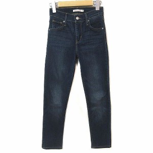 【中古】リーバイス Levi's 721 ハイライズスキニー デニムパンツ ジーンズ ストレッチ インディゴブルー 23