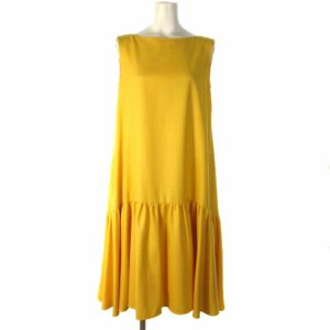 【中古】フォクシーニューヨーク FOXEY NEW YORK 美品 23SS 43607 DRESS PALM BEACH ワンピース ひざ丈 38 