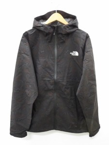 【中古】未使用 ノースフェイス NORTH FACE Novelty Venture Jacket ナイロンパーカ 総柄 XL NP12307 ジャケット