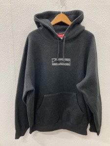 【中古】シュプリーム SUPREME Inside Out Box Logo Hooded インサイドアウト ボックスロゴ パーカ L 黒 ☆AA★