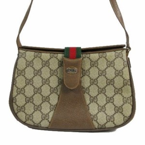 美品✨グッチ ショルダーバッグ ジャッキー シェリーライン GG キャンバス ショルダーバッグ 使い勝手の良い
