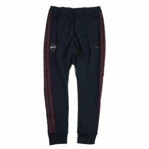 【中古】エフシーレアルブリストル F.C.Real Bristol FCRB 22AW TRAINING TRACK RIBBED PANTS ラインパンツM ネイビー