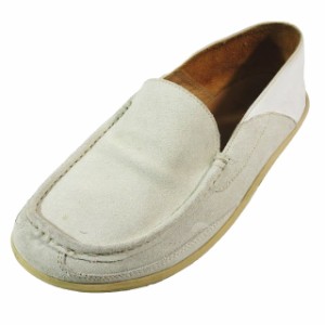 【中古】18SS ノンネイティブ nonnative ISLAND SLIPPER スエード スリッポン ローファー 9 サンドベージュ メンズ 