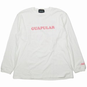 【中古】マインドシーカー MINDSEEKER × GUAPULAR L/S TEE Tシャツ 長袖 クルーネック プリント カットソー ONE 白