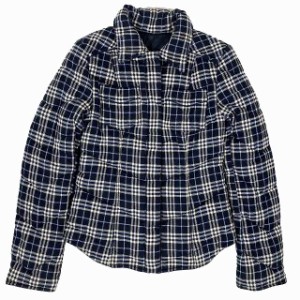 【中古】バーバリーブルーレーベル BURBERRY BLUE LABEL リバーシブル ノバチェック柄 中綿 ジャケット アウター 