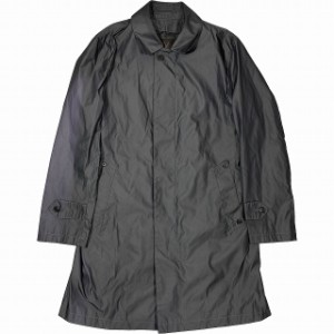 【中古】Sartoriale Franco prinzivalli フランコプリンツィバァリー ナイロン ステンカラーコート アウター グレー サイズ46 メンズ 