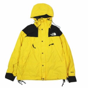 【中古】THE NORTH FACE マウンテンジャケット パーカー ナイロンジャケット ゴアテックス アウトドア アウター イエロー L メンズ 