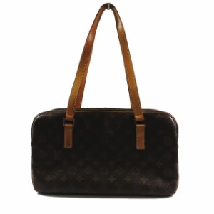 【中古】ルイヴィトン LOUIS VUITTON トートバッグ ショルダー シテGM モノグラム M51181 PVC レザー カバン ブラウン