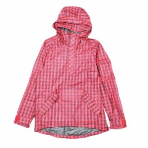 【中古】ビズビム VISVIM ゴアテックス GORE-TEX マウンテンパーカー フーディ ナイロンジャケット チェック柄  長袖 赤 黒 M メンズ 