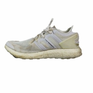 【中古】ワイスリー Y-3 PUREBOOST ピュアブースト ローカットスニーカー ランニングシューズ 靴 ホワイト 26.5cm メンズ 