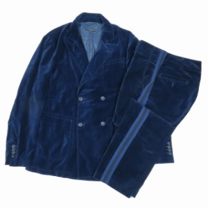 【中古】エンジニアードガーメンツ Engineered Garments ベロア スーツ セットアップ ダブルブレスト ピークドラペル