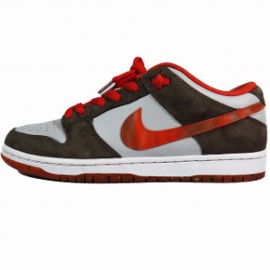 【中古】ナイキ エスビー NIKE SB ダンク ロー プロ クイックストライク クラッシュド オリーブグレー